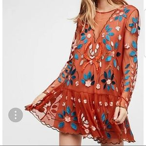 Free People Hearts are Wild Dress